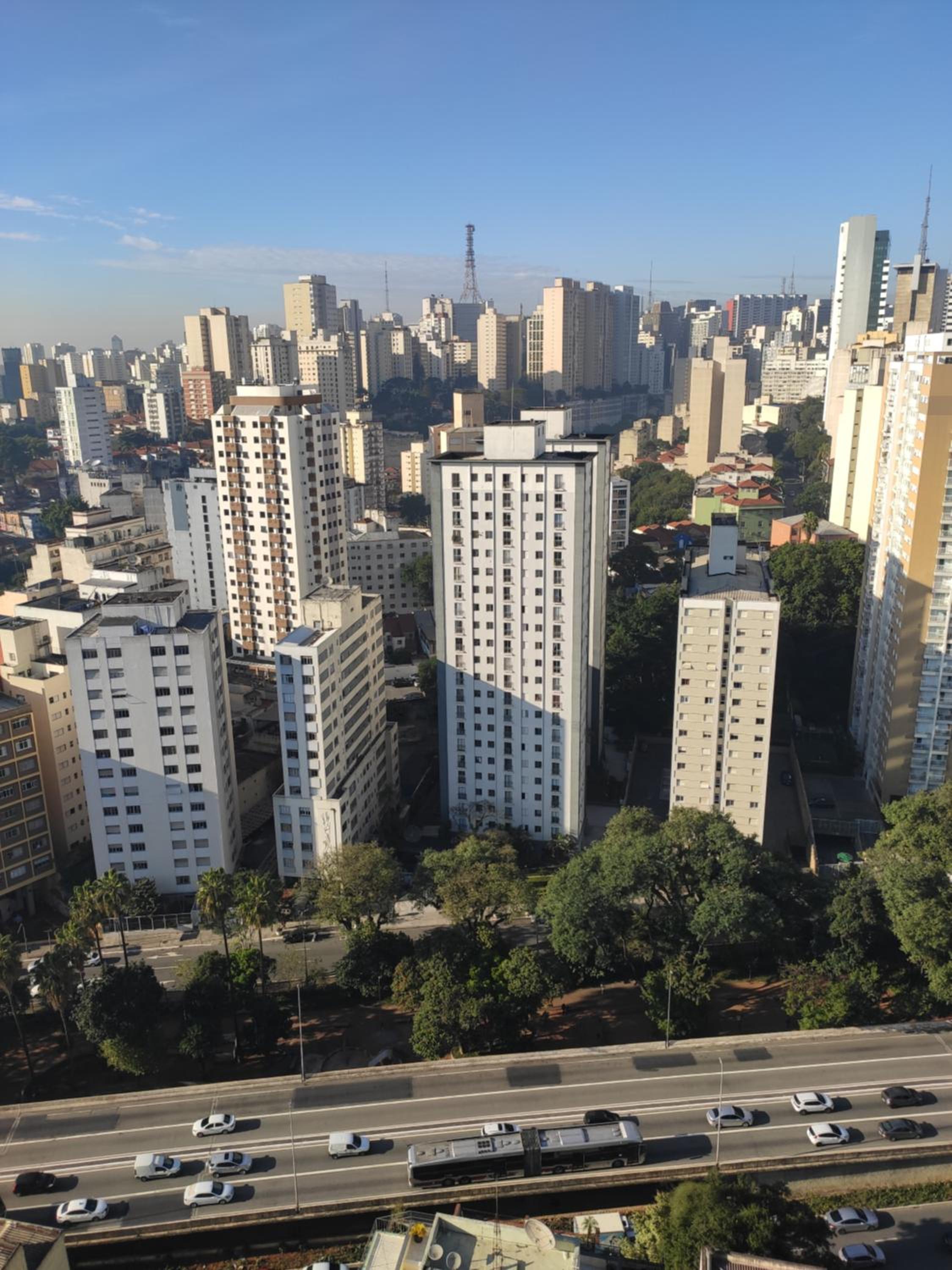 Studio de cobertura perto da av. Paulista