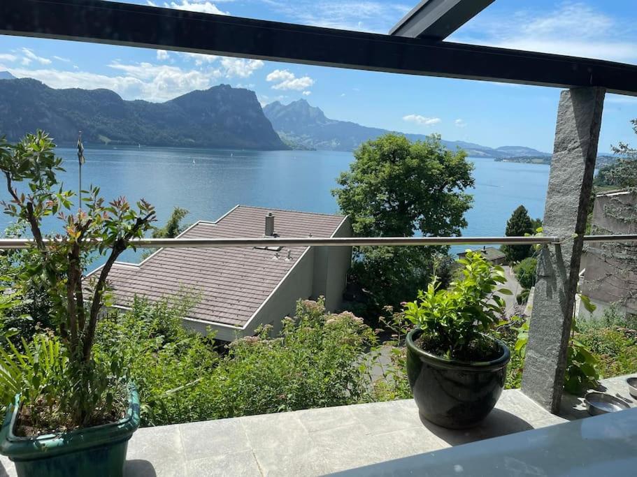 Villa Bootsmann mit spektakulärer Seesicht nahe Badestrand