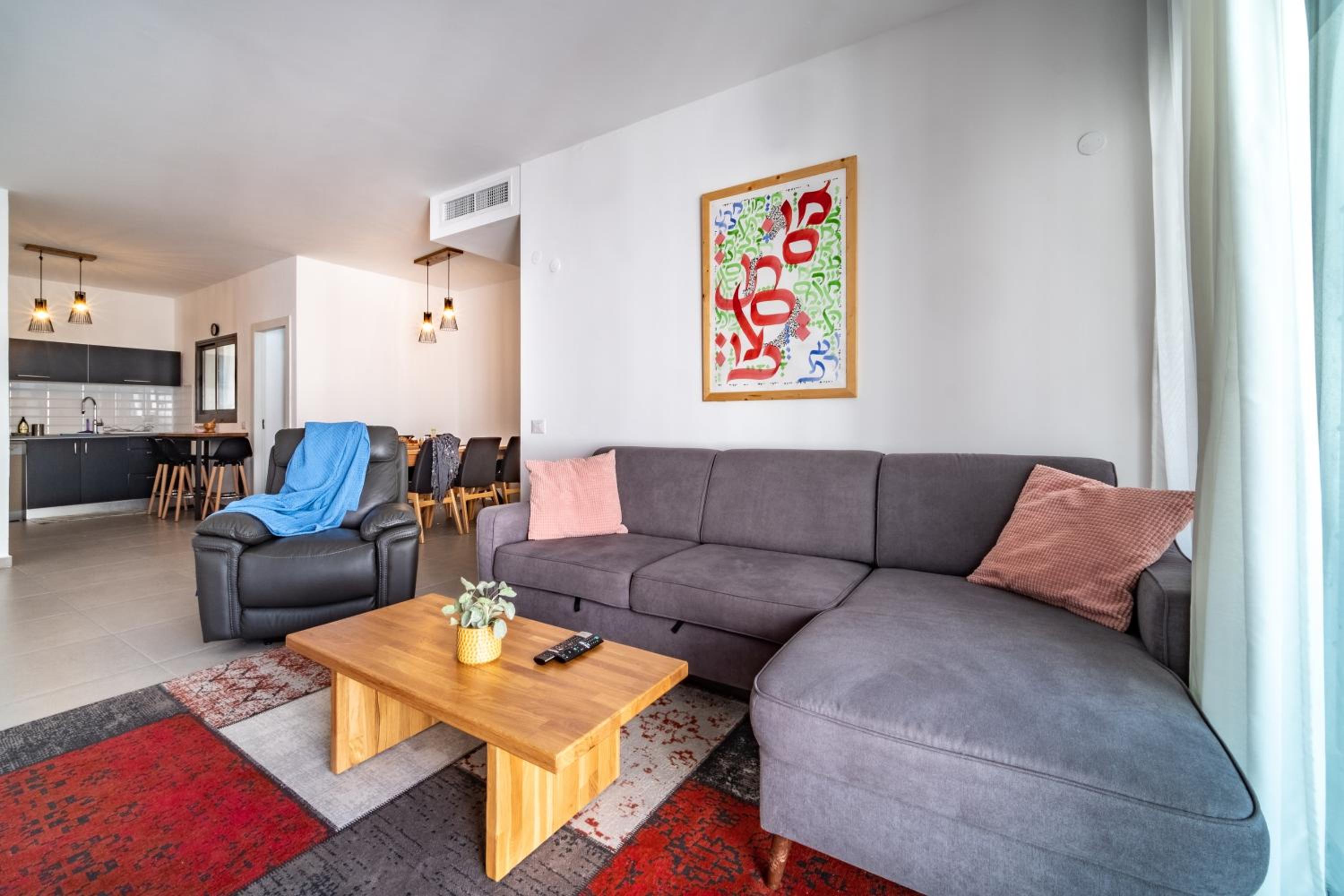 Achziv Beach Haven 3BR Apartment by Sea N Rent view 4