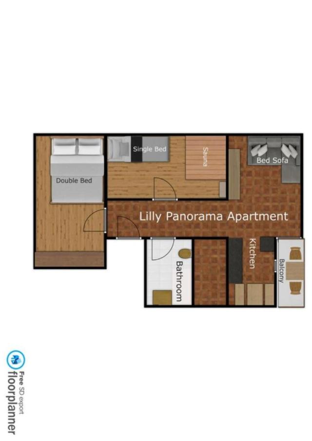 Lilly Chalet- Apartments with private sauna, close to ski lifts
