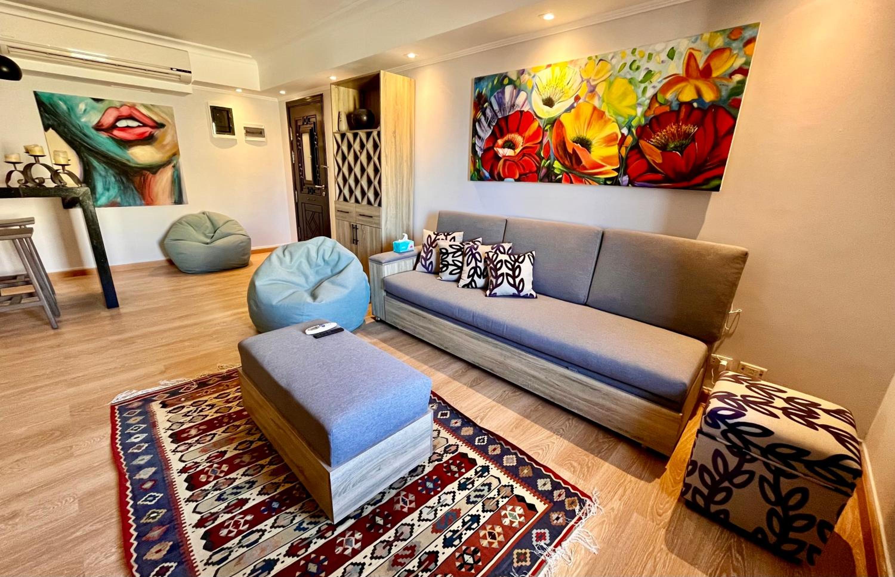 Beautiful Seaview apartment in Tawaya Sahl Hashish