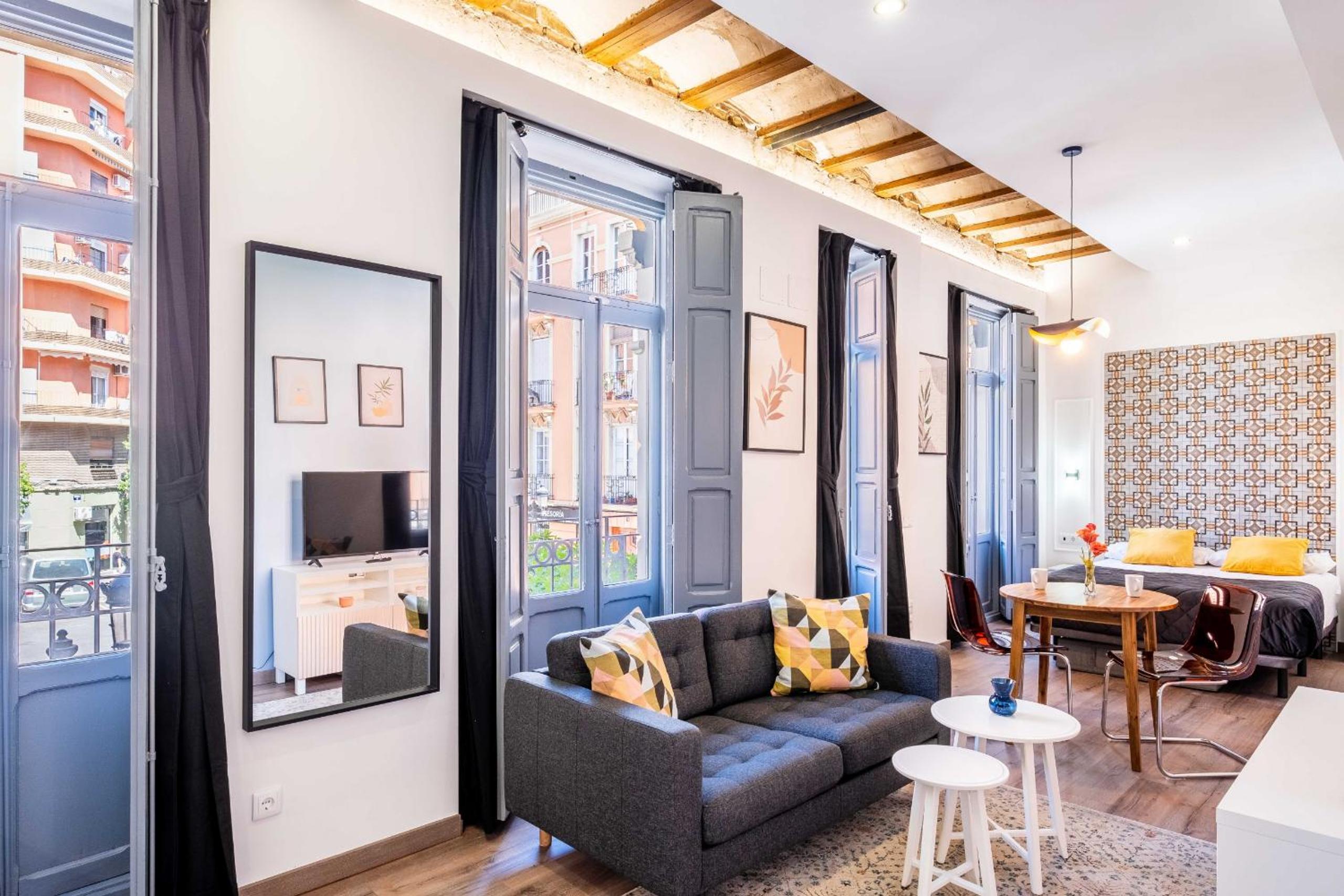 Classy Studio Apartment with Unique Design