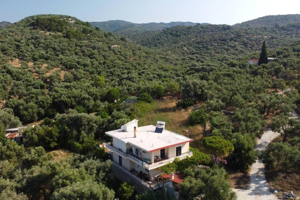 Villa Eirini Agia Varvara Lesvos view 2