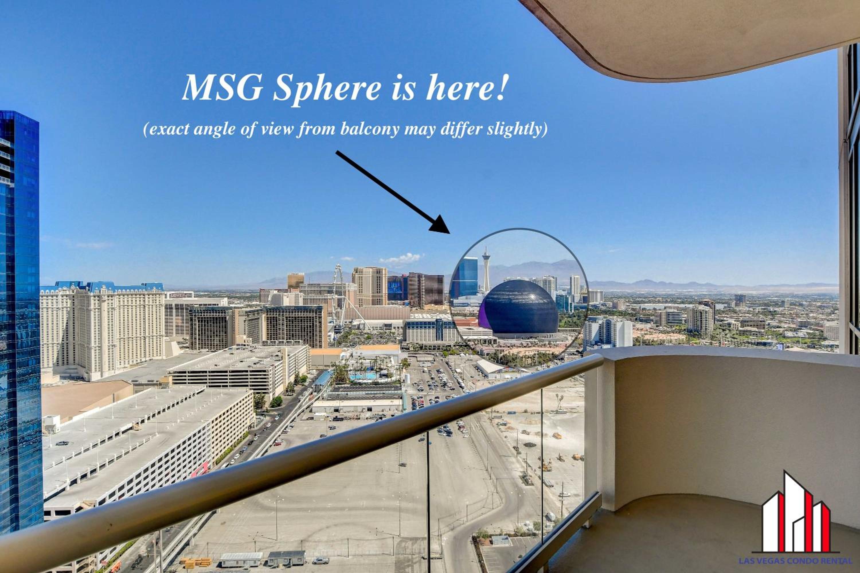 MGM Signature-25-815 Strip View Balcony Studio view 5