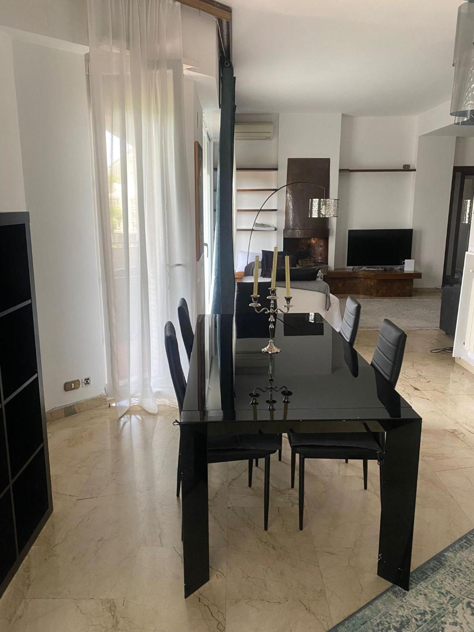 Eur Centro lux apartment con camino