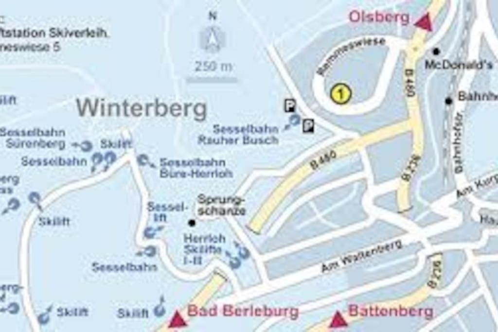 ERDGESCHOSS WOHNUNG BIS 10 PERSONEN ZENTRUM WINTERBERG