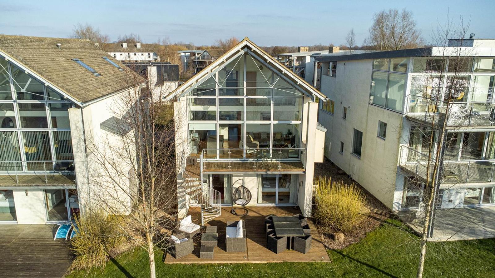 Lakeside property with spa access on a nature reserve Owls Hoot HM69 view 2