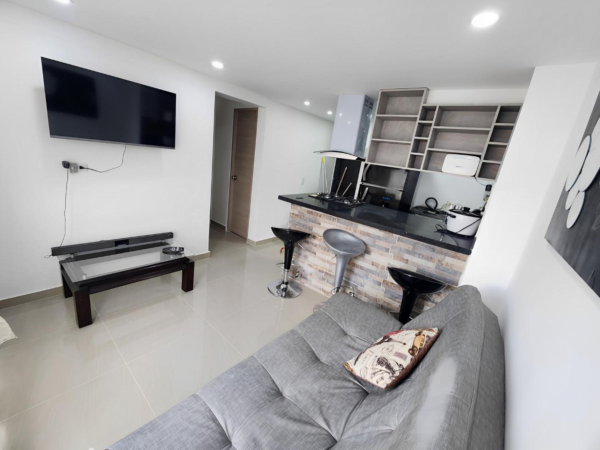 Apartamento con Parqueadero y Vista a la Ciudad
