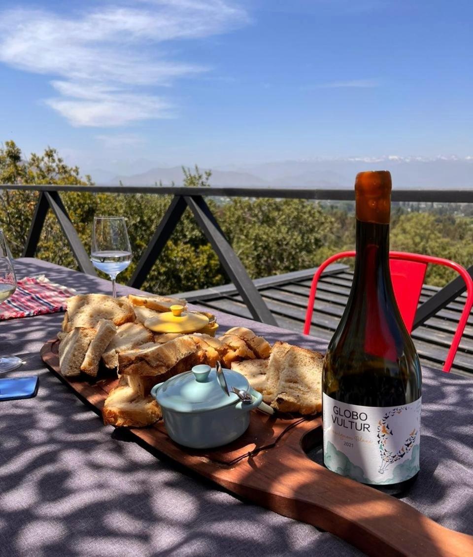 Wine Lodge de Viña Vultur en bosque nativo con piscina