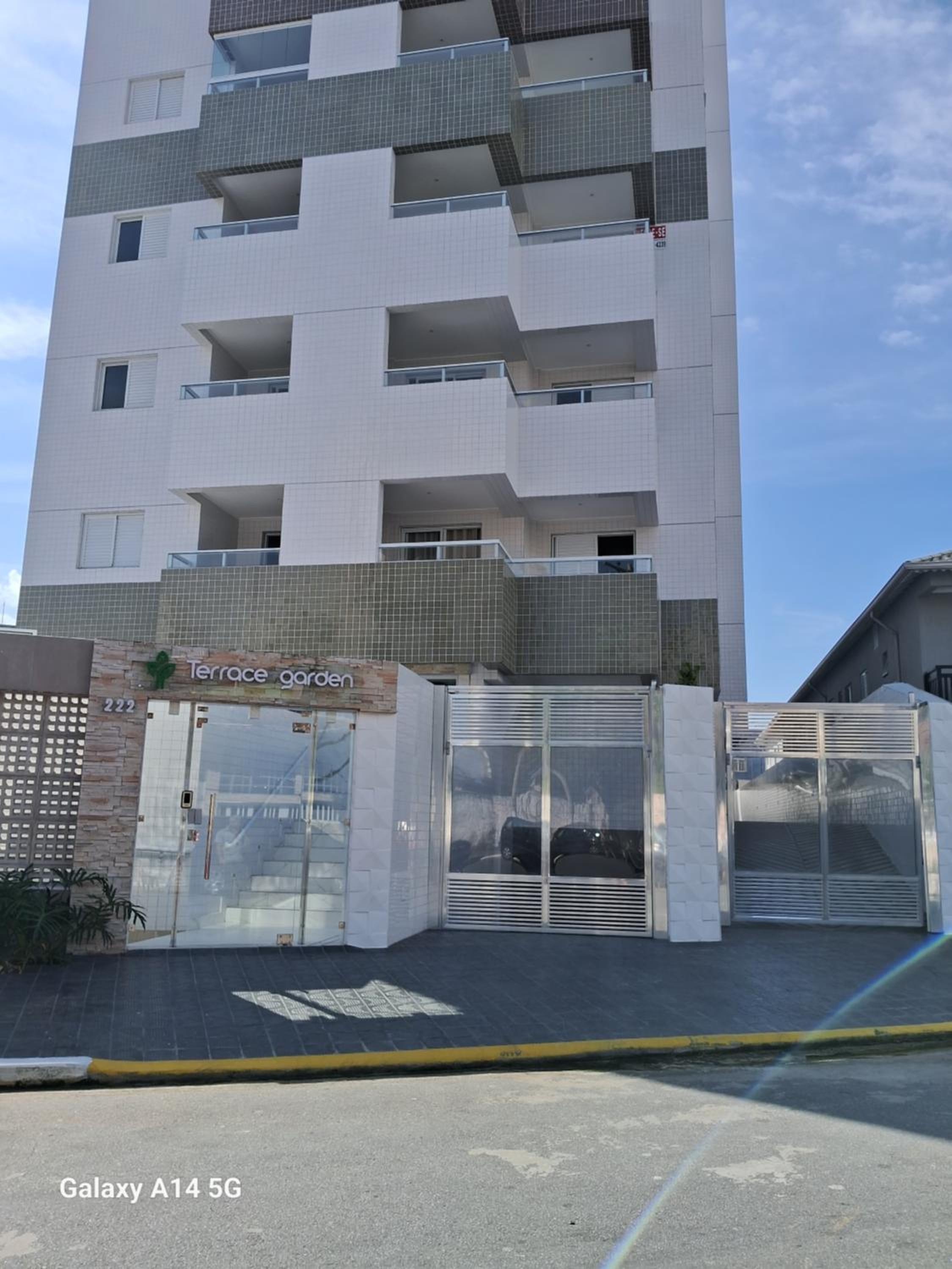 Apartamento novo vista do mar 64m2 2 dorms Wi-fi estacionamento grátis Praia Grande Mirim