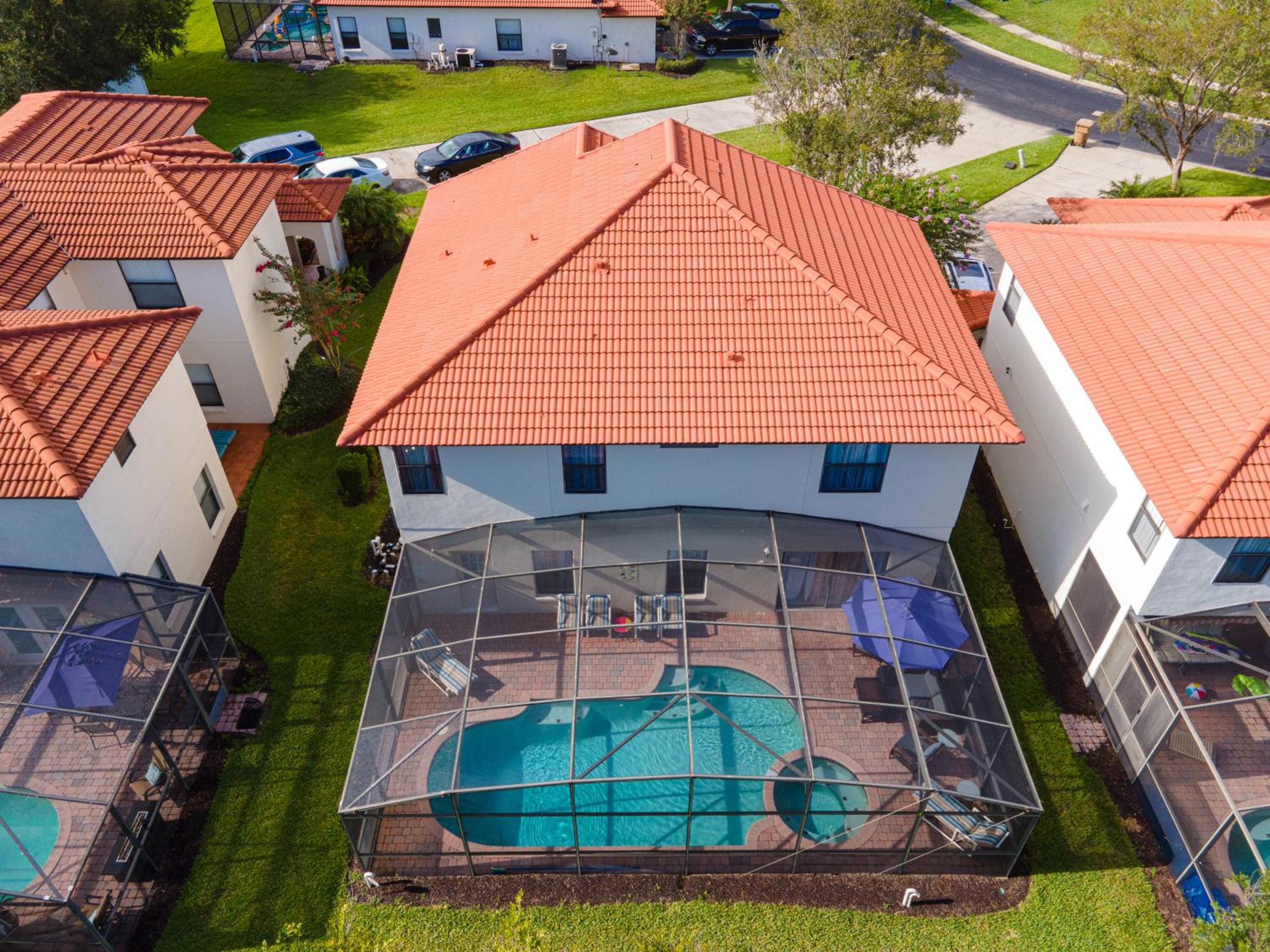 Affordable 4 Br Luxury Villa near Disney/Private Pool/Arcade/Game room