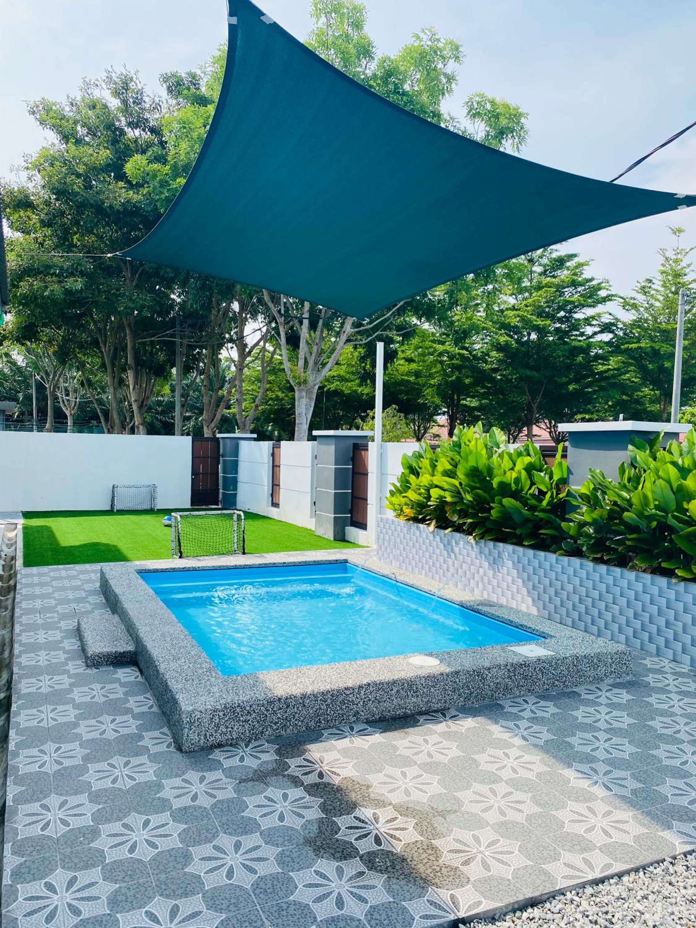 NS Vacation Home Muar with Kids Friendly Pool