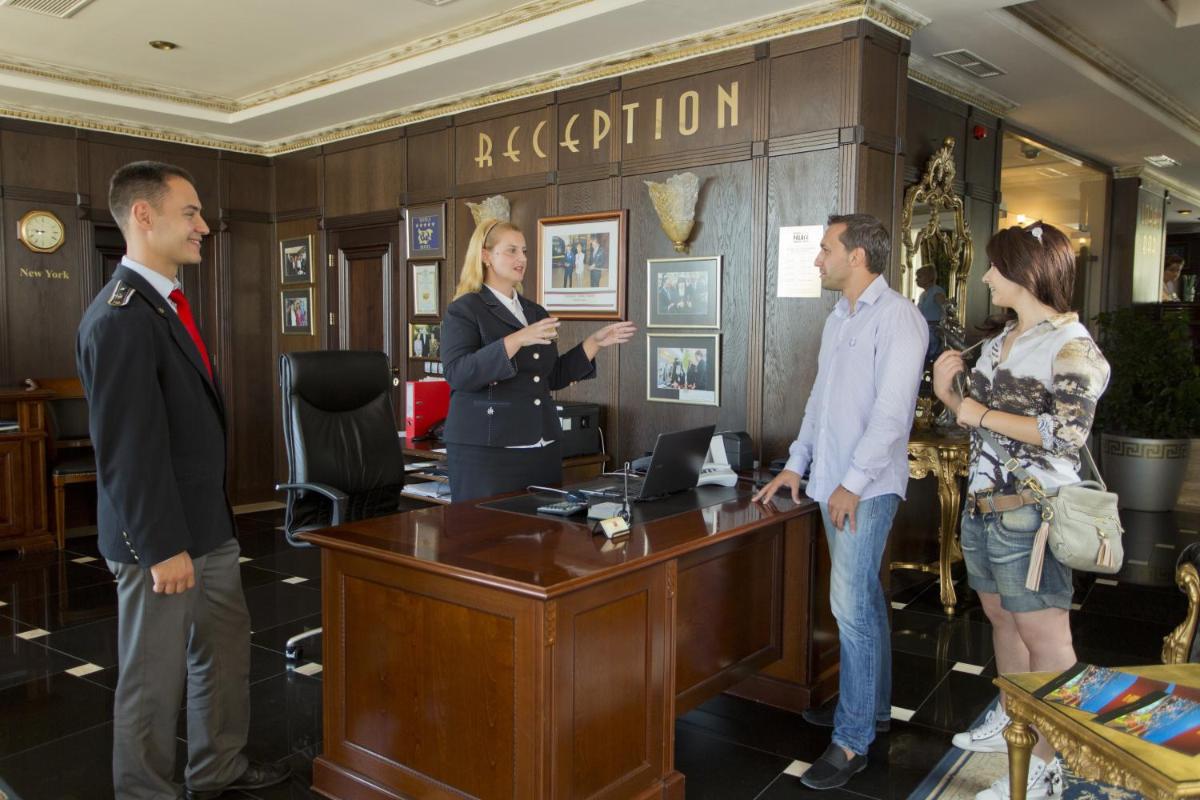 hotel reception