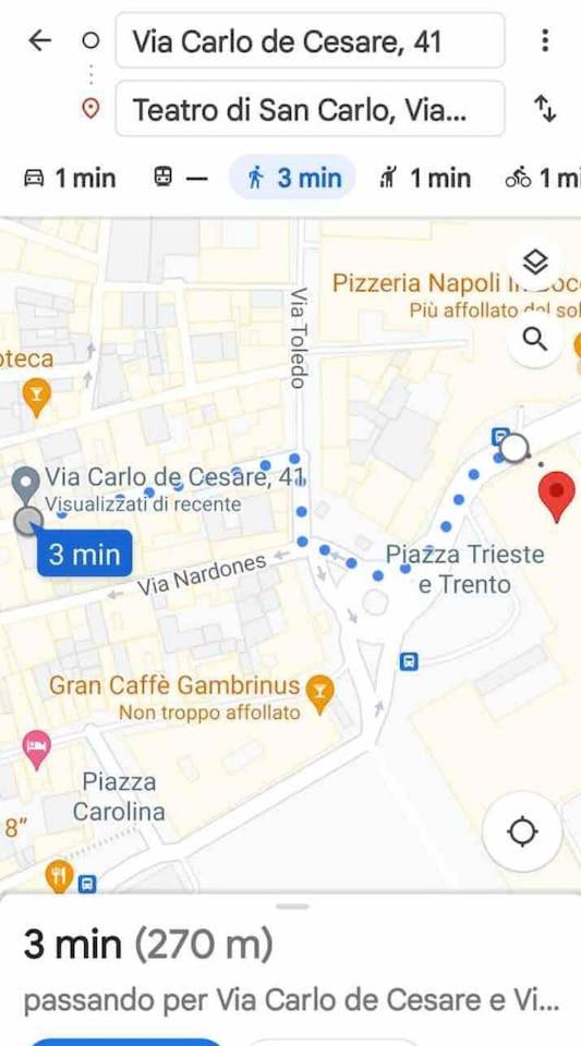 TRAVERSA TOLEDO, Intero Appartamento al Plebiscito