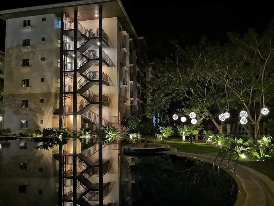 Amaia Steps Nuvali fully furnished unit with swimming pool view near Carmelray Pitland