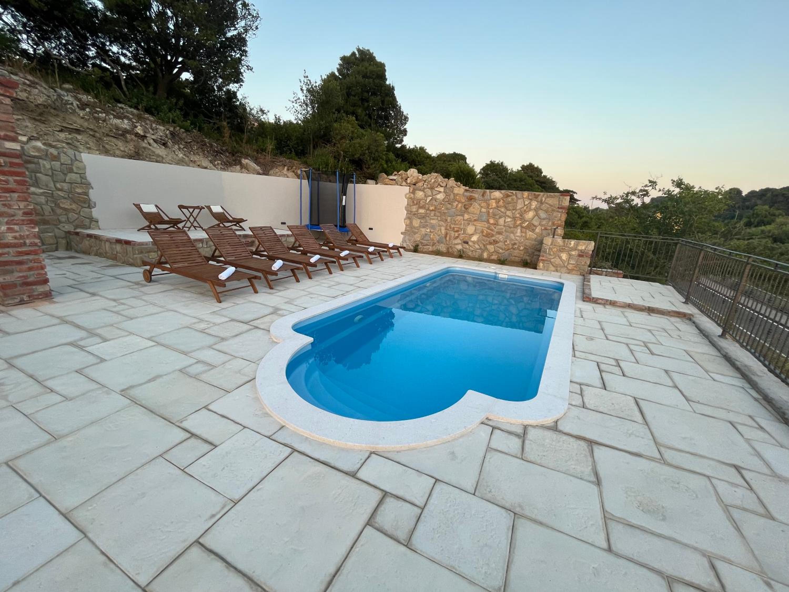 Villa Copun with heated pool view 2