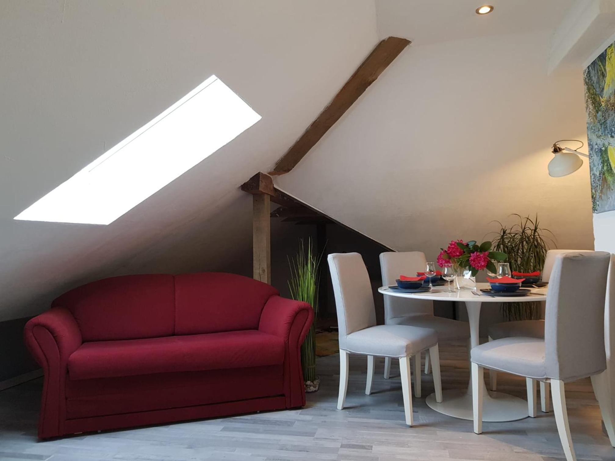 Nordsee Ferienwohnung im Künstlerhaus bei Husum - keine Monteure Arbeiter