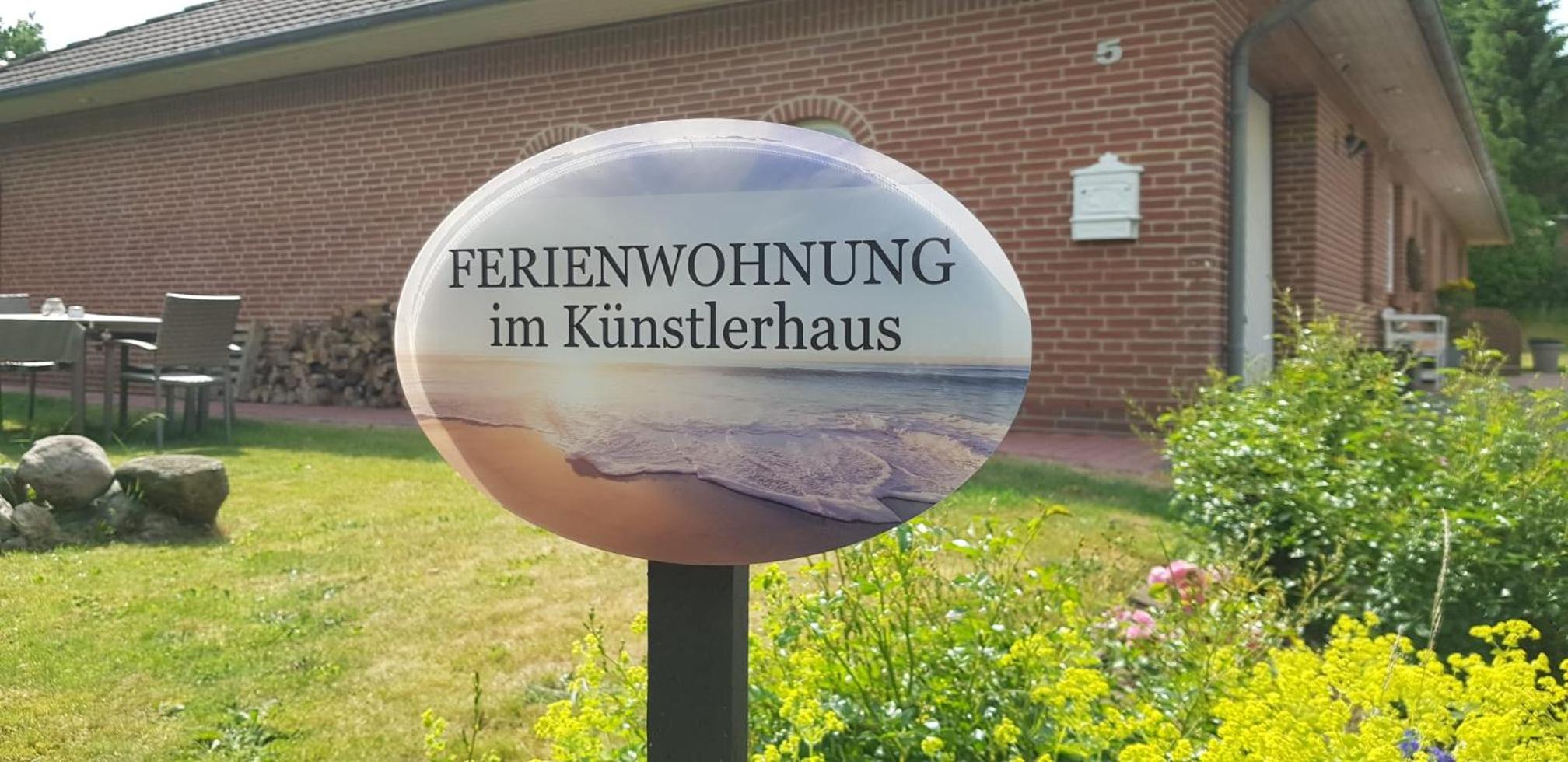 Nordsee Ferienwohnung im Künstlerhaus bei Husum - keine Monteure Arbeiter