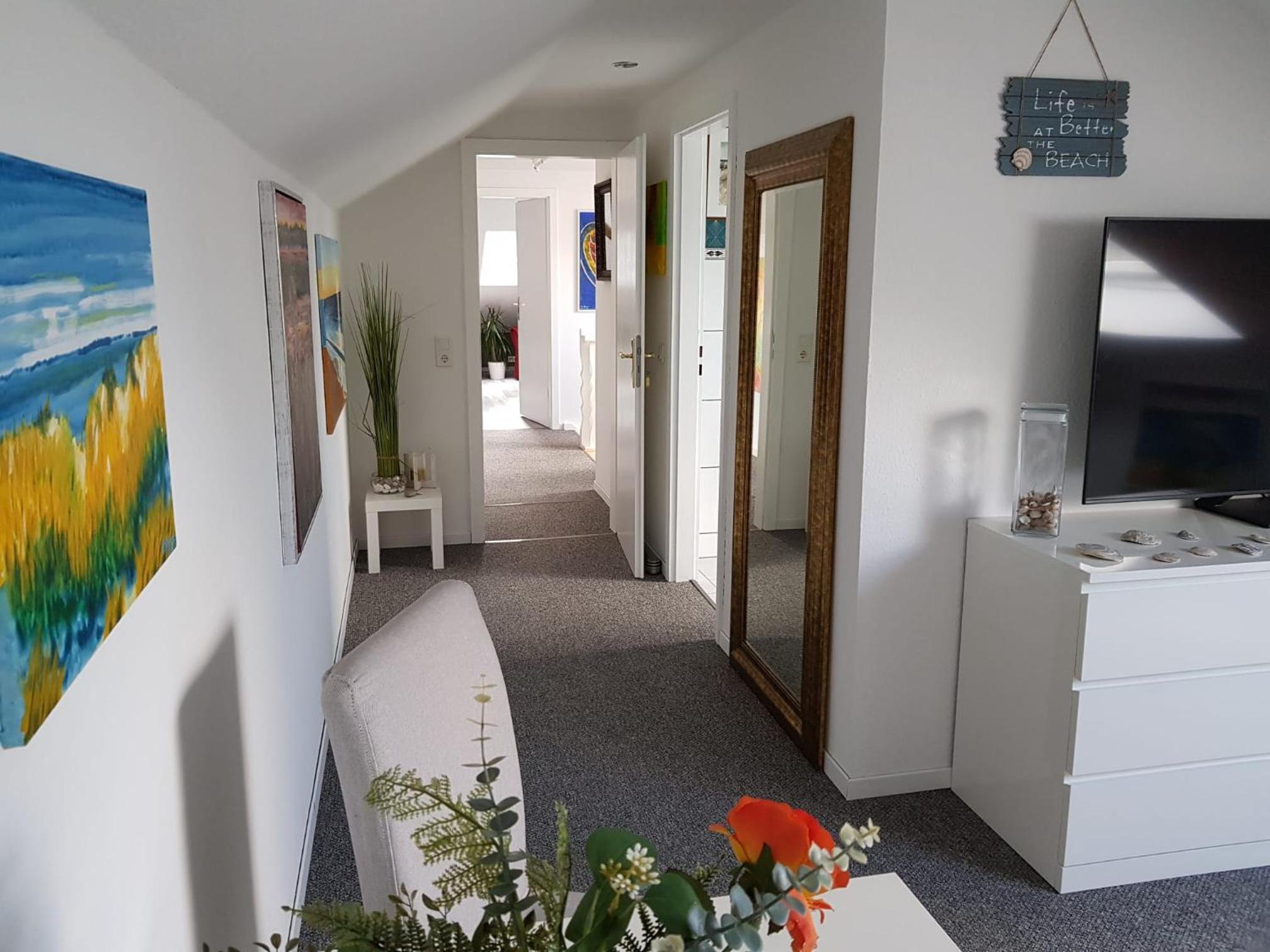 Nordsee Ferienwohnung im Künstlerhaus bei Husum - keine Monteure Arbeiter