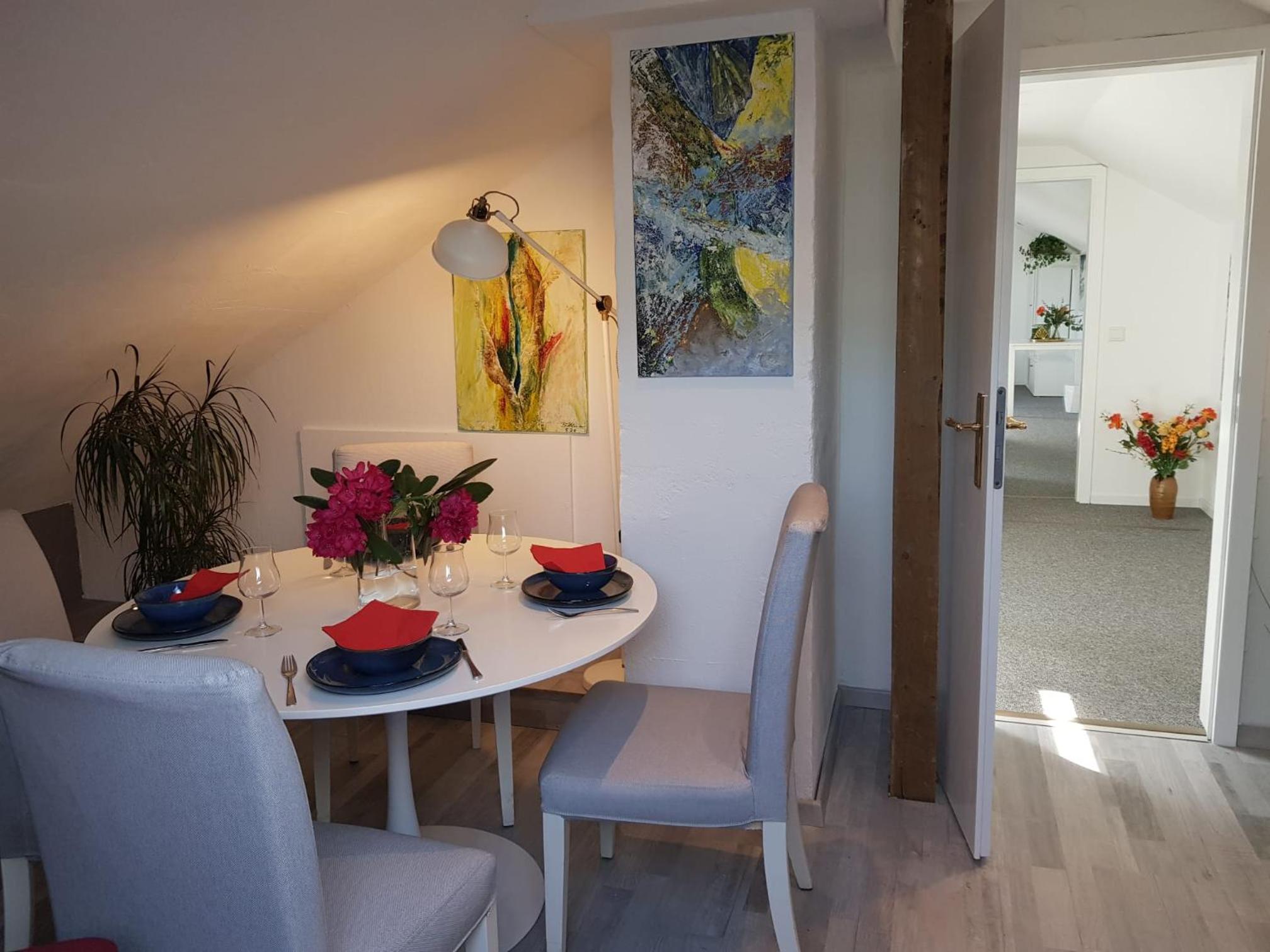 Nordsee Ferienwohnung im Künstlerhaus bei Husum - keine Monteure Arbeiter