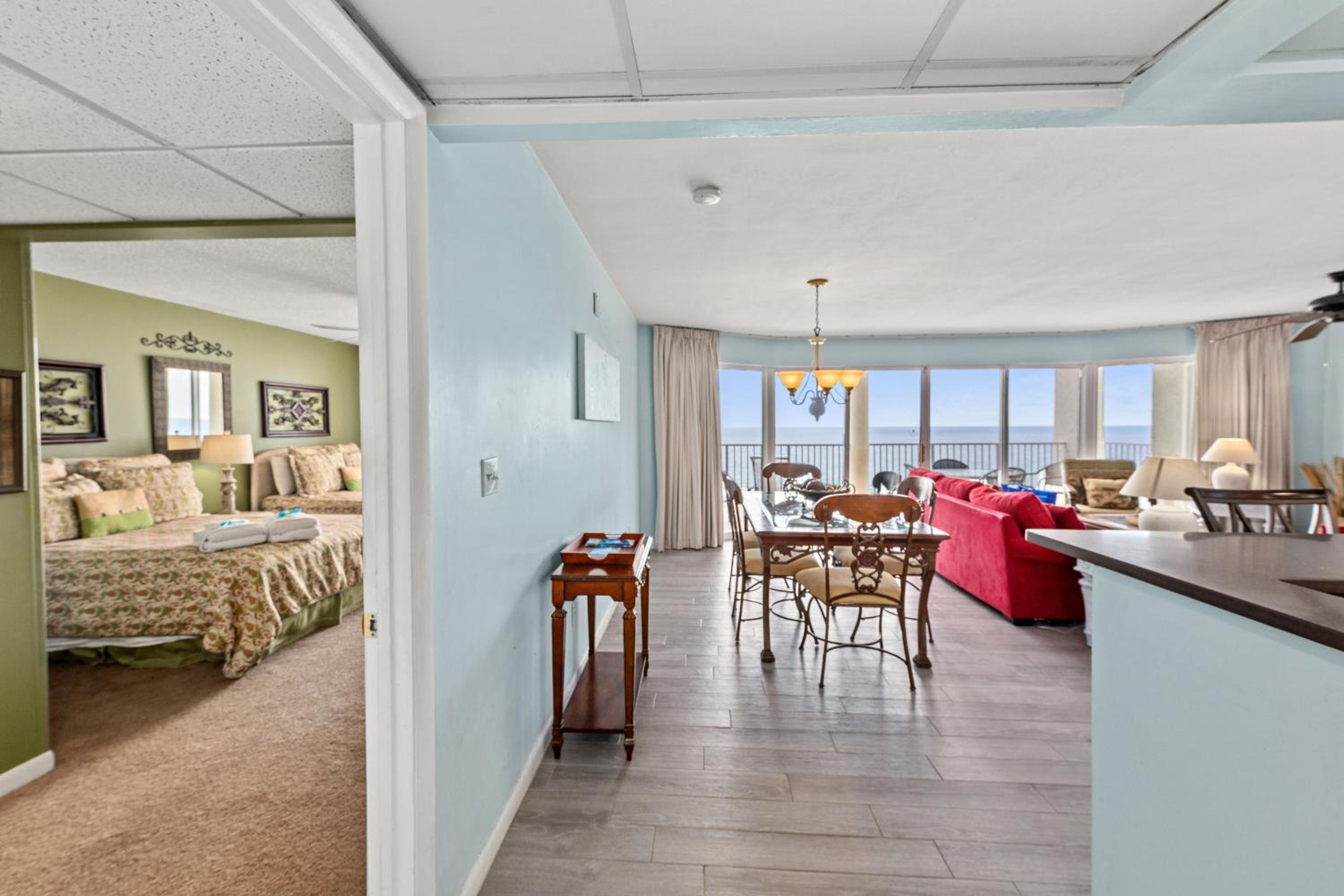 Gulf Front Living Room AND Master Suite! SLEEPS 8! view 2