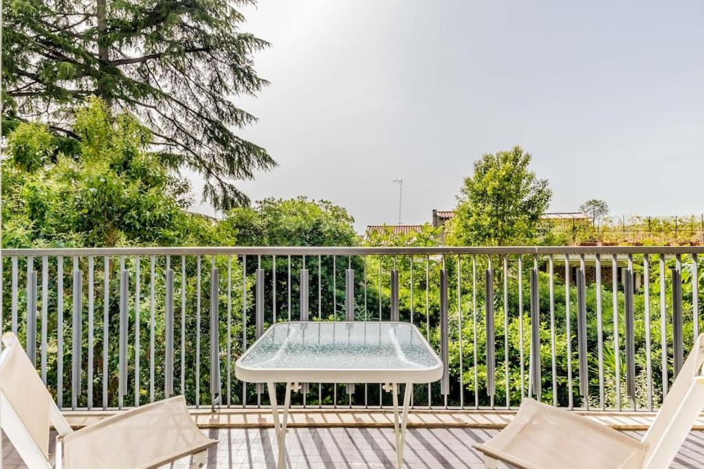 Luxury apartment front of Cavalieri Hilton Hotel