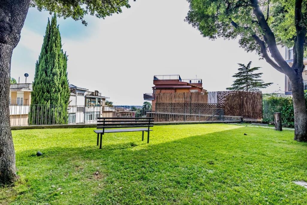 Luxury apartment front of Cavalieri Hilton Hotel