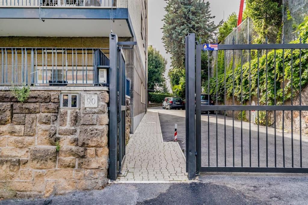 Luxury apartment front of Cavalieri Hilton Hotel