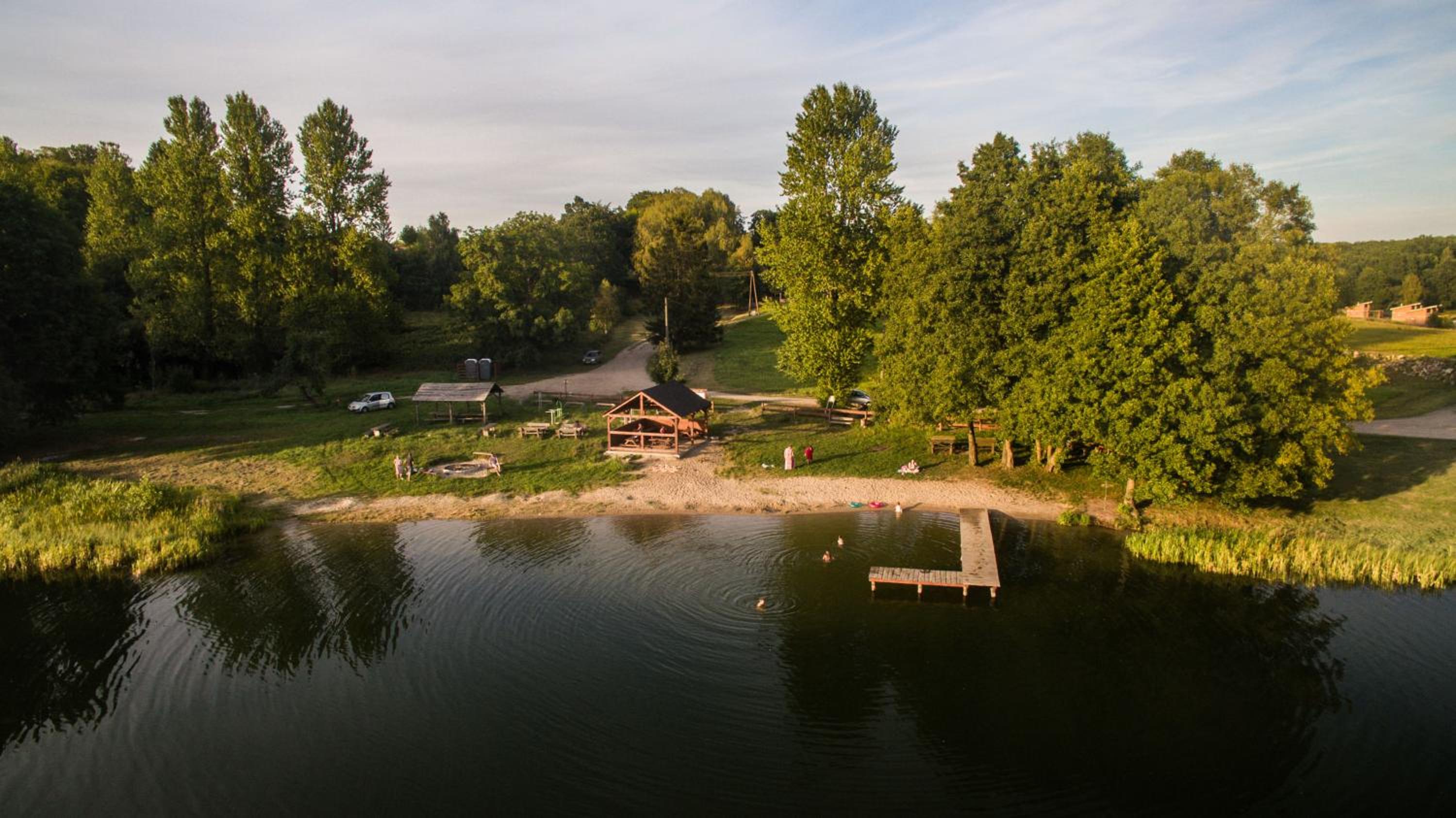 Rezerwat Wielin Sauna - Balia - Hot Tube - Jacuzzi - Basen - Klimatyzacja - Kominek view 3