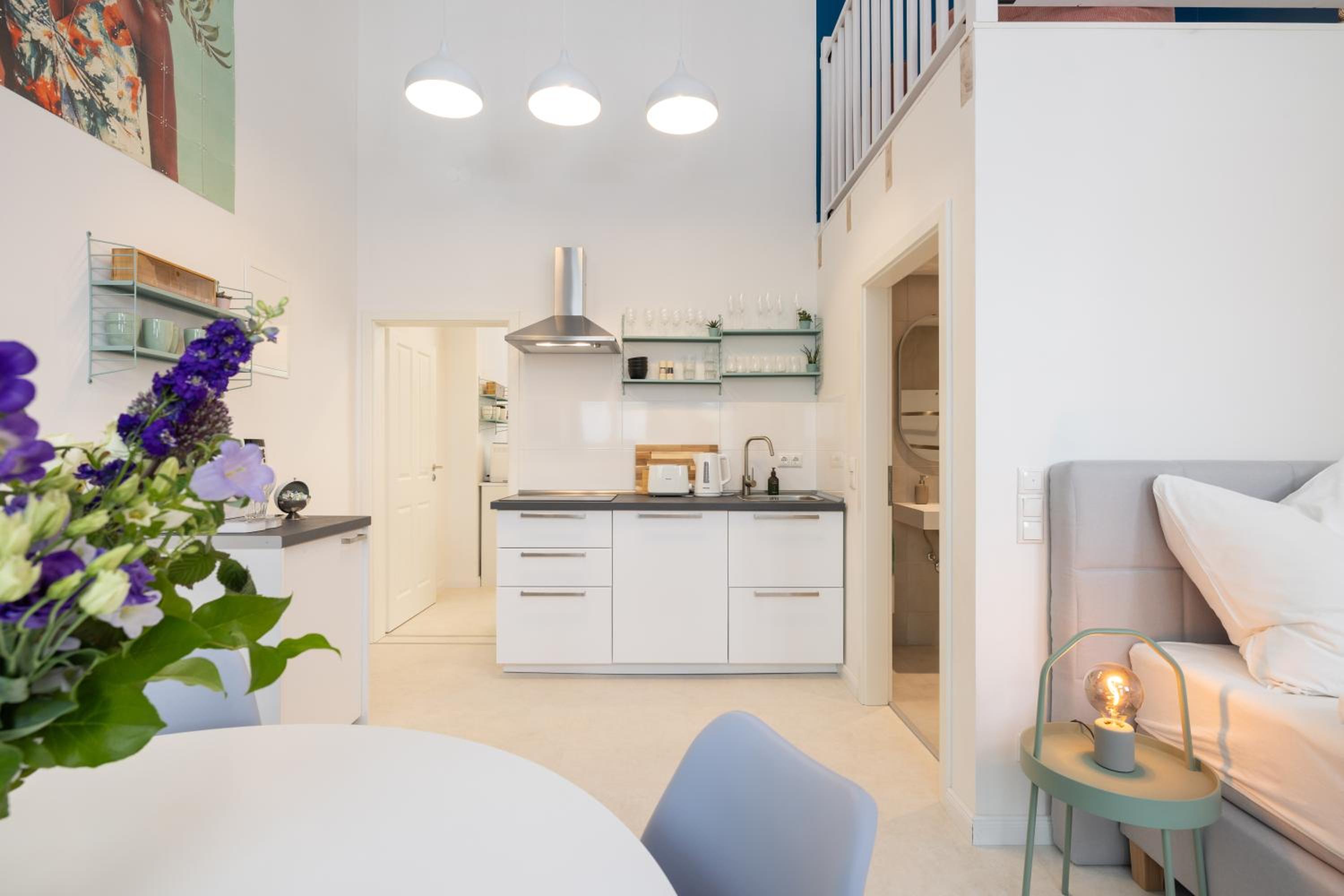 Great 2-room Loft with 2 bathrooms and 2 kitchen
