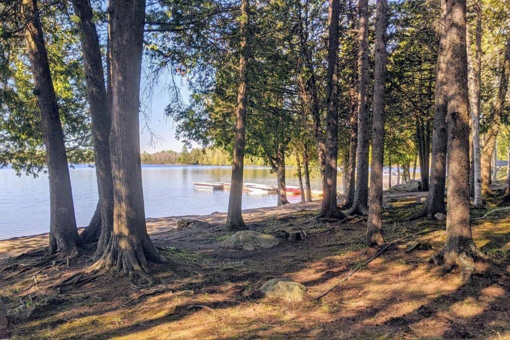 Outstanding Beachfront Cedars Cottage on Wolfe Lake