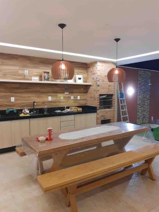 Casa de férias ventilada com 4 quartos à 5 min da praia