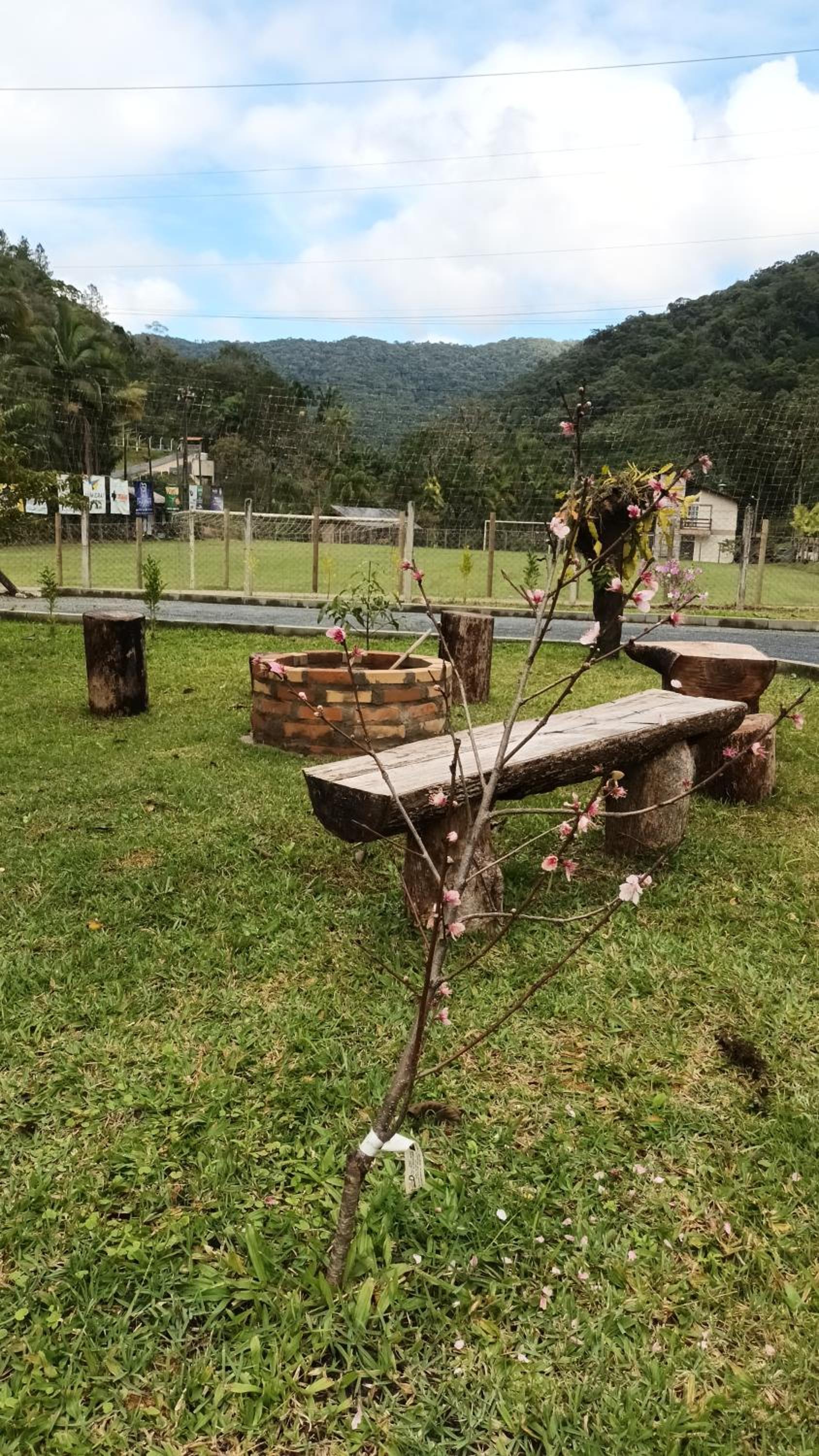 Casa de campo rústica 21km vila germânica Bnu