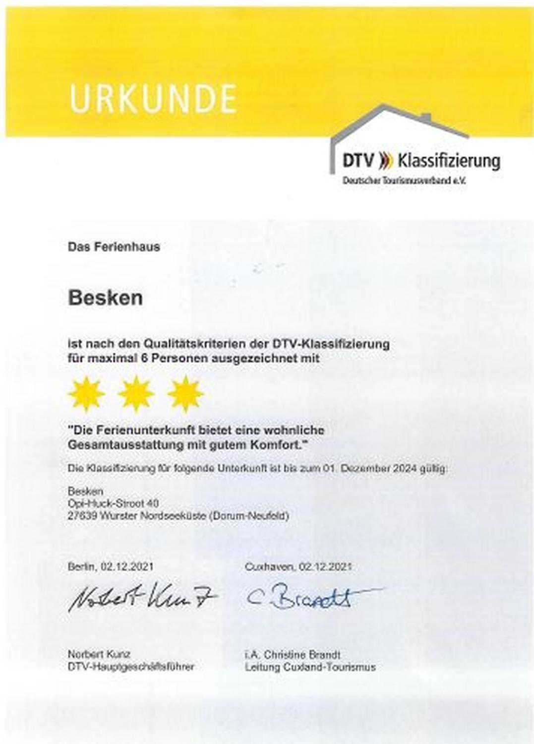 Ferienhaus Besken