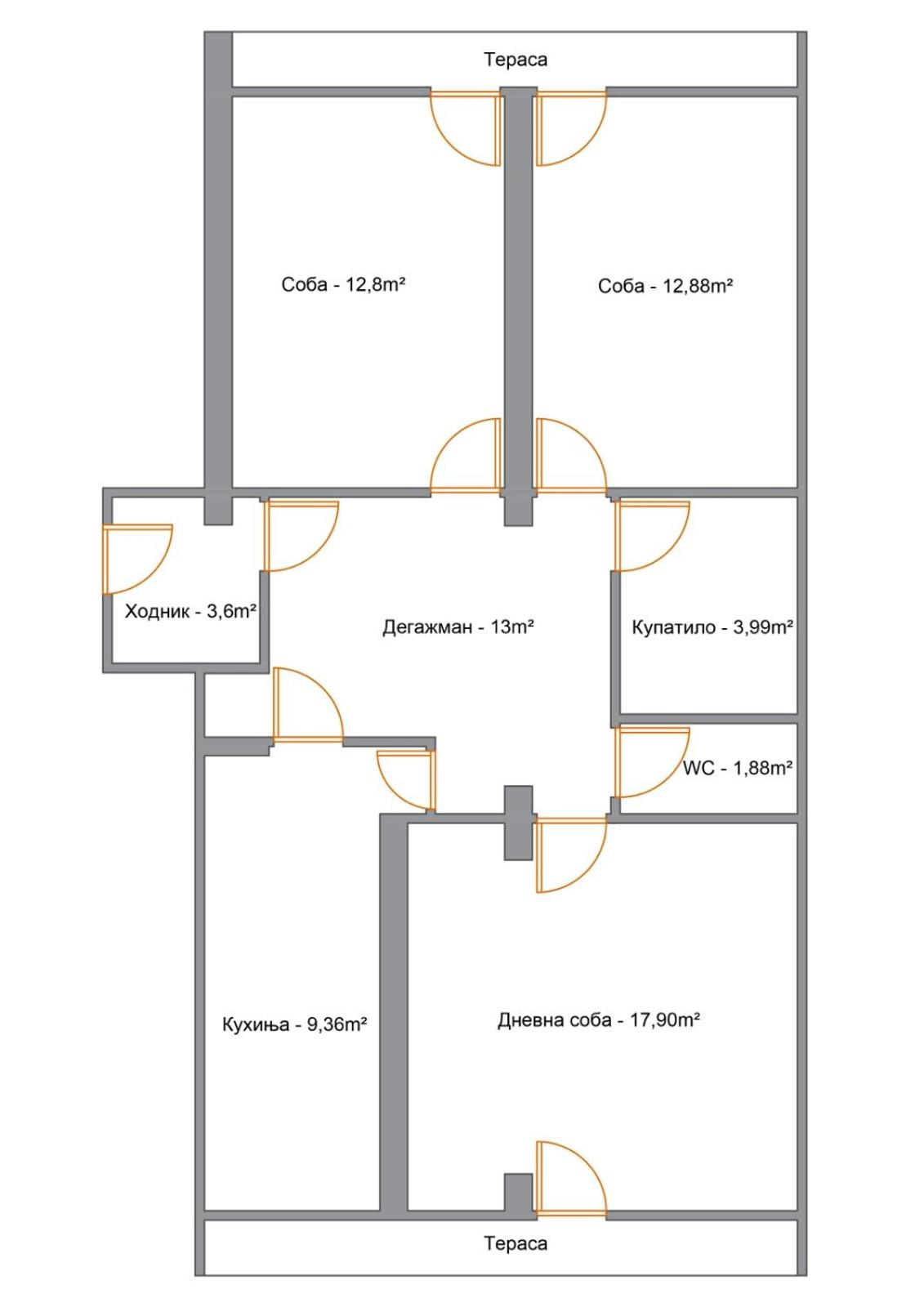 Apartman Monaco
