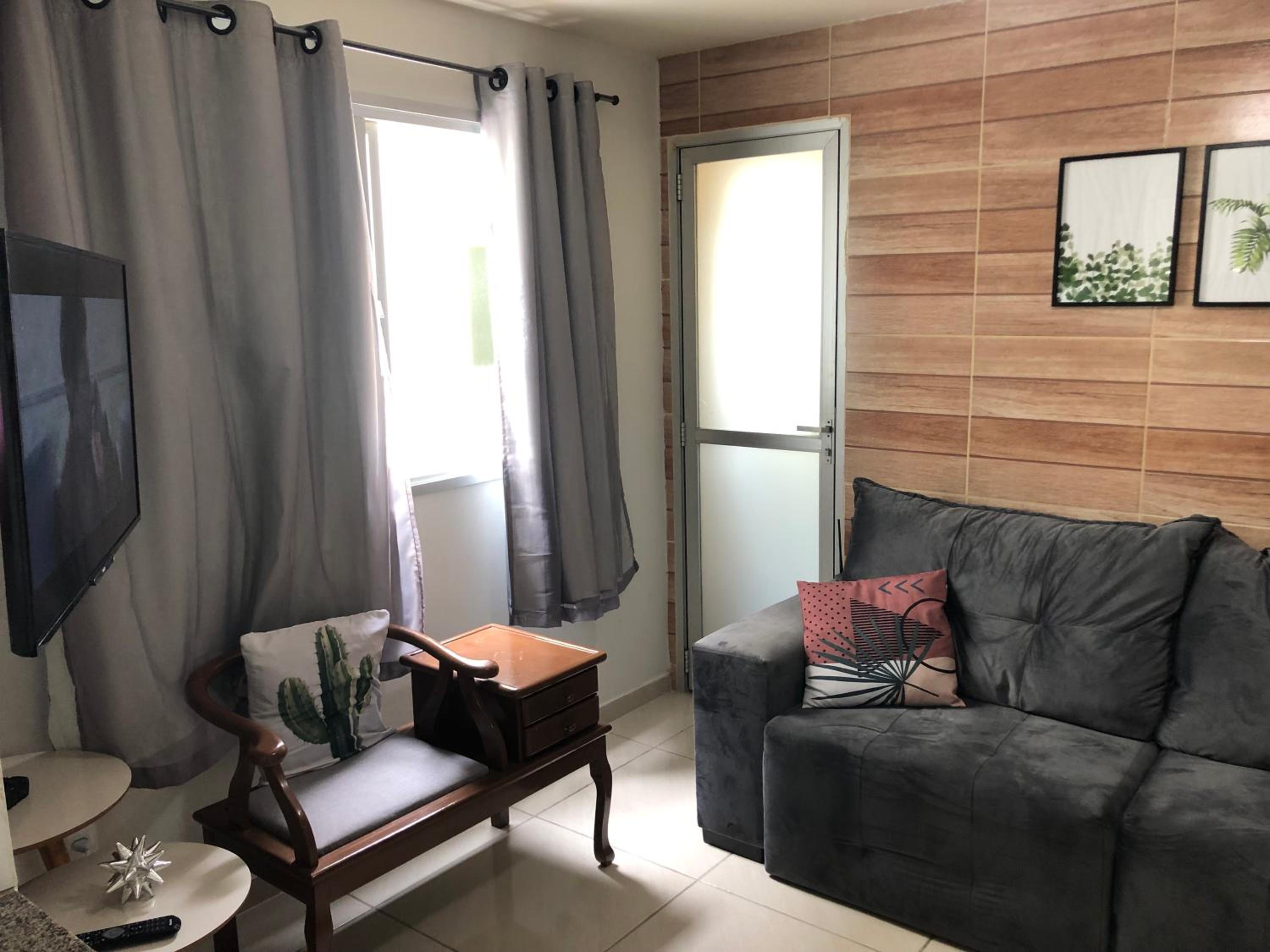 A Passos da Areia Apartamento 2 Quartos no Coração da Badalada Praia do Morro - WiFi Fibra