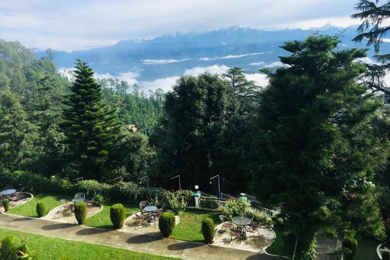 Mountain resort view