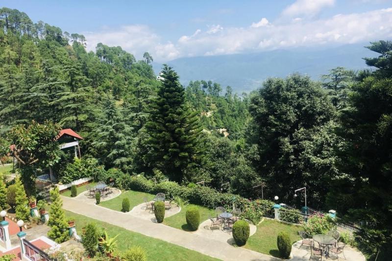 Mountain resort view