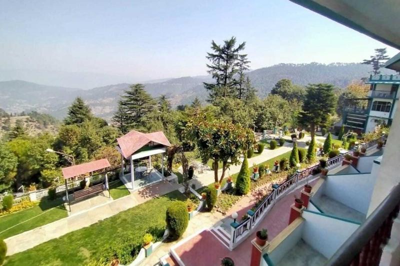 Mountain resort view