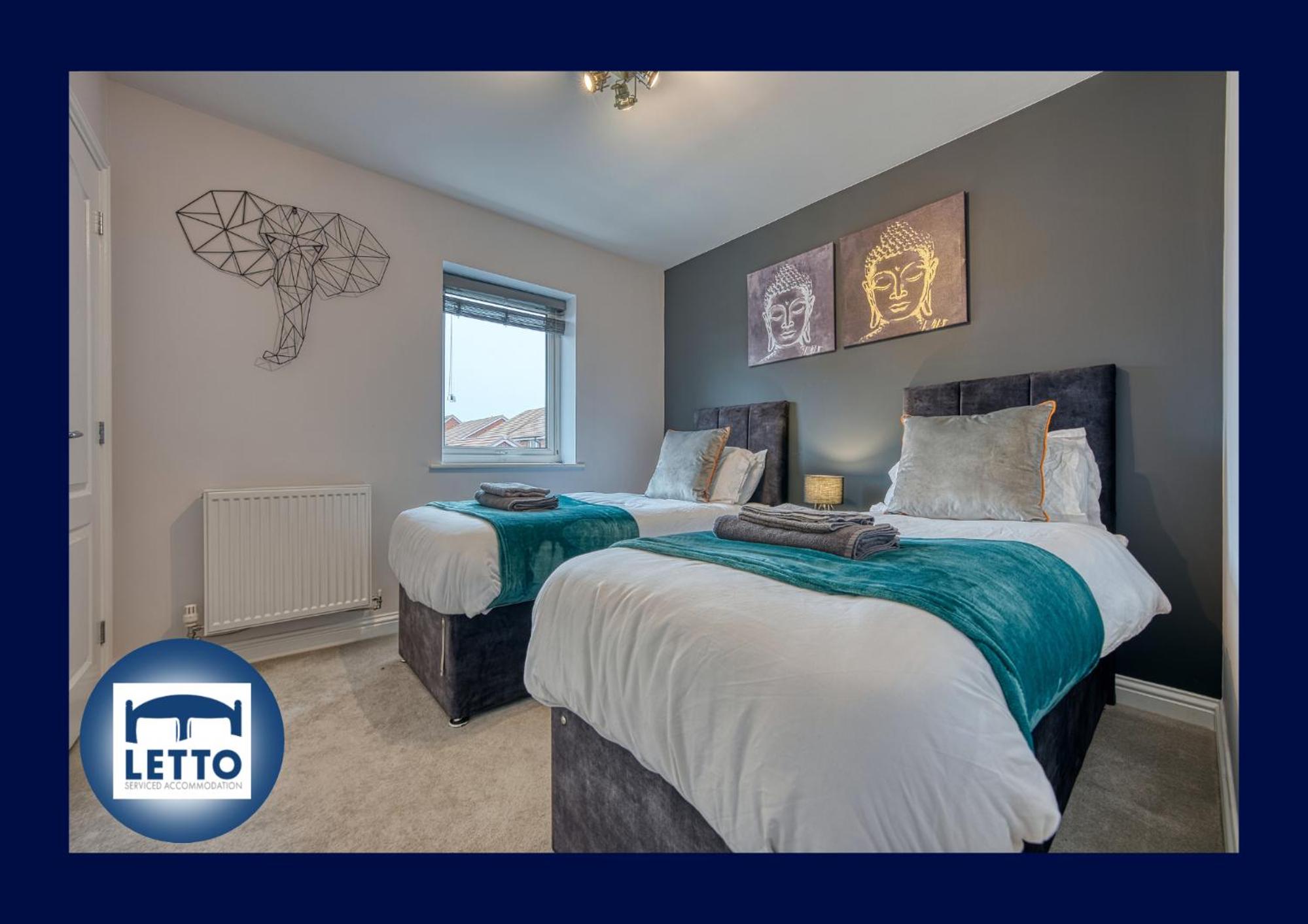 Letto - Modern House I 5 guests I Free Parking