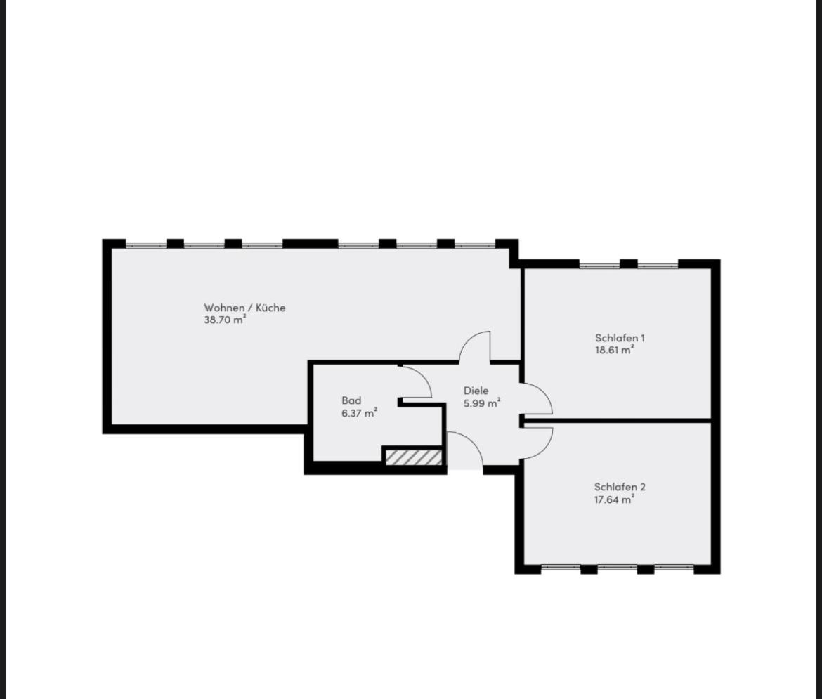 Kaza Guesthouse, centrally located 2 & 3 bedroom Apartments in Augsburg