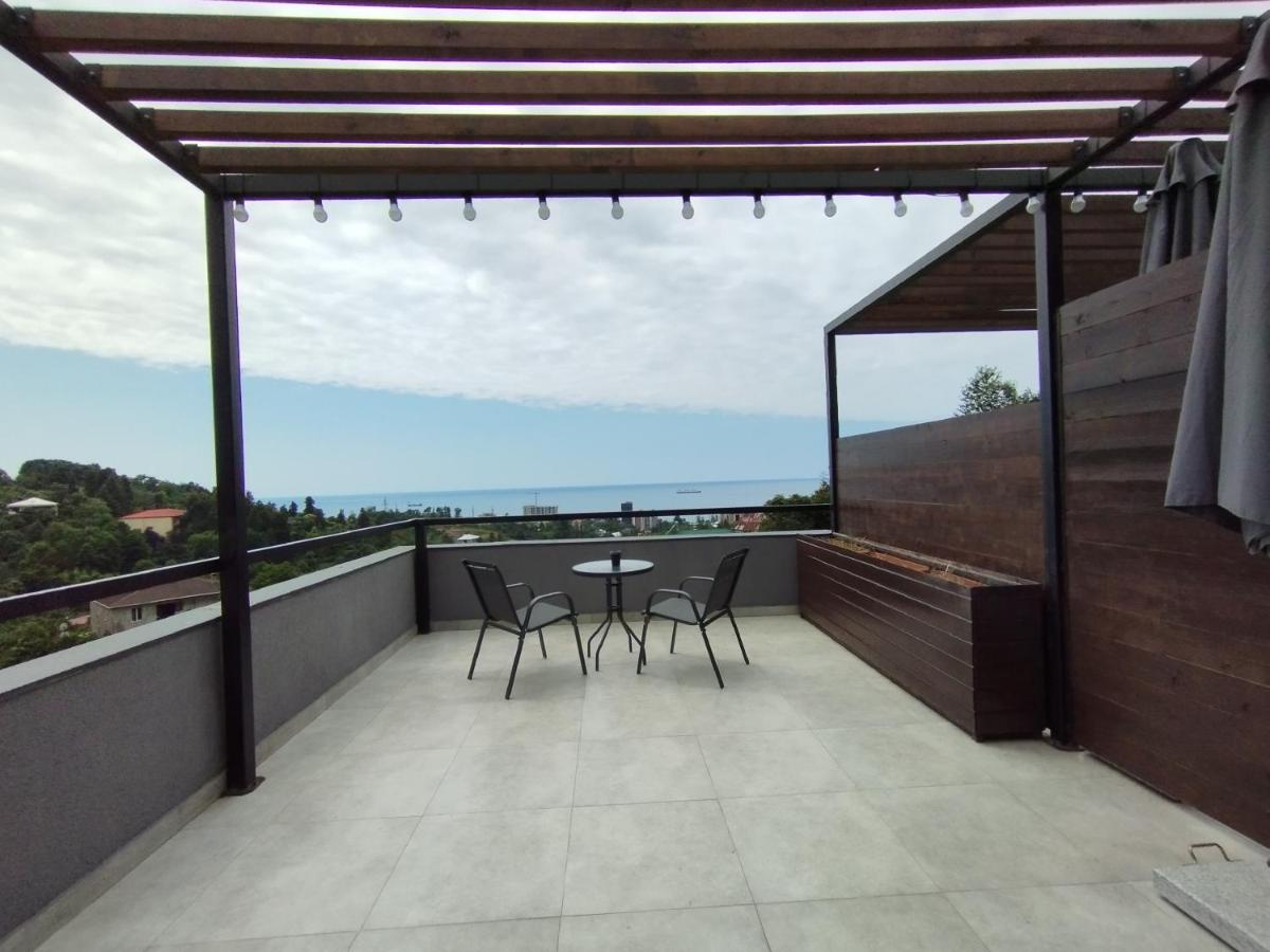 outdoor BBQ area