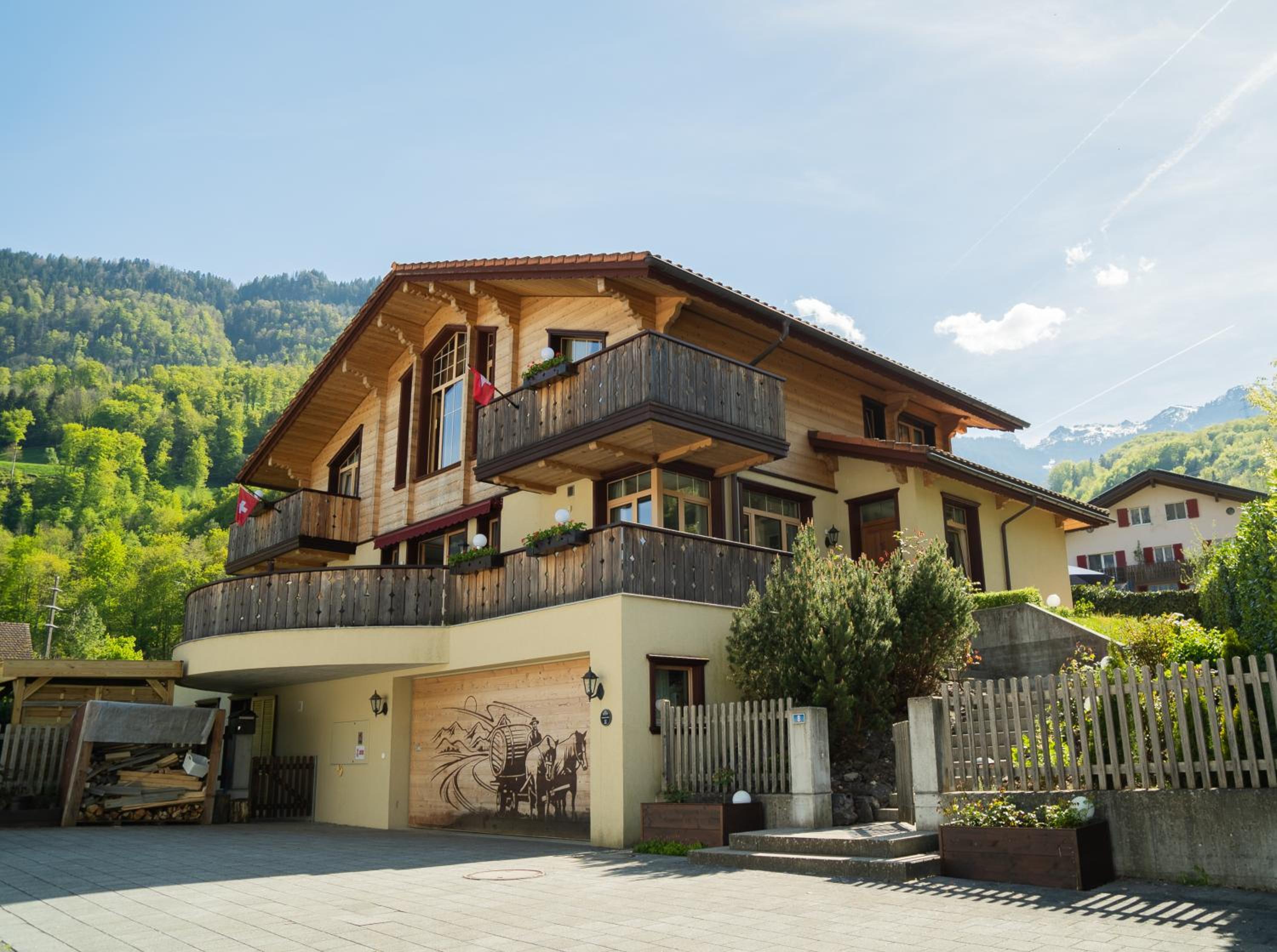 Doodle's Amazing Chalet -Walensee - Flumserberg - Churfirsten - Heidiland - Pool - Sauna