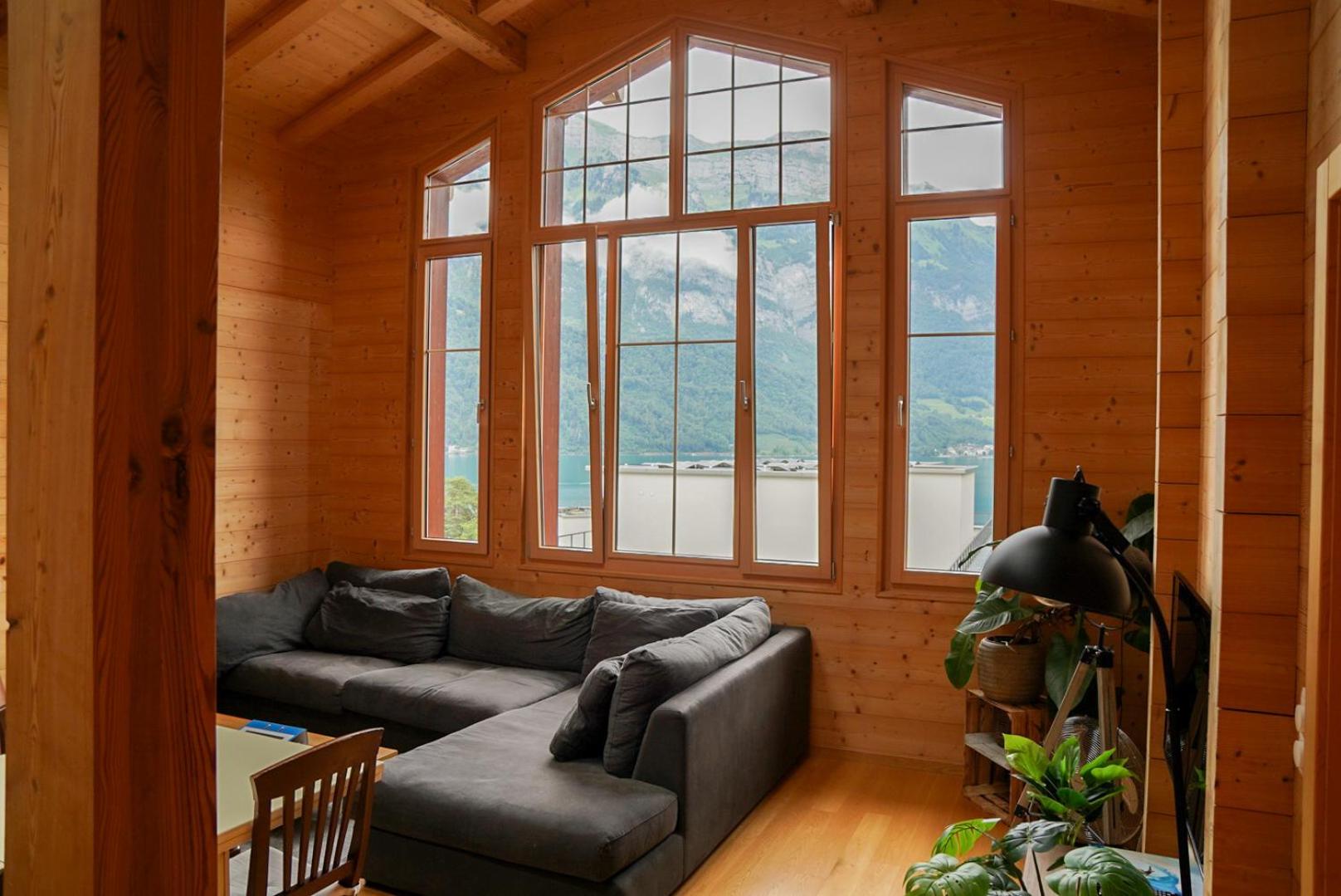 Doodle's Amazing Chalet -Walensee - Flumserberg - Churfirsten - Heidiland - Pool - Sauna