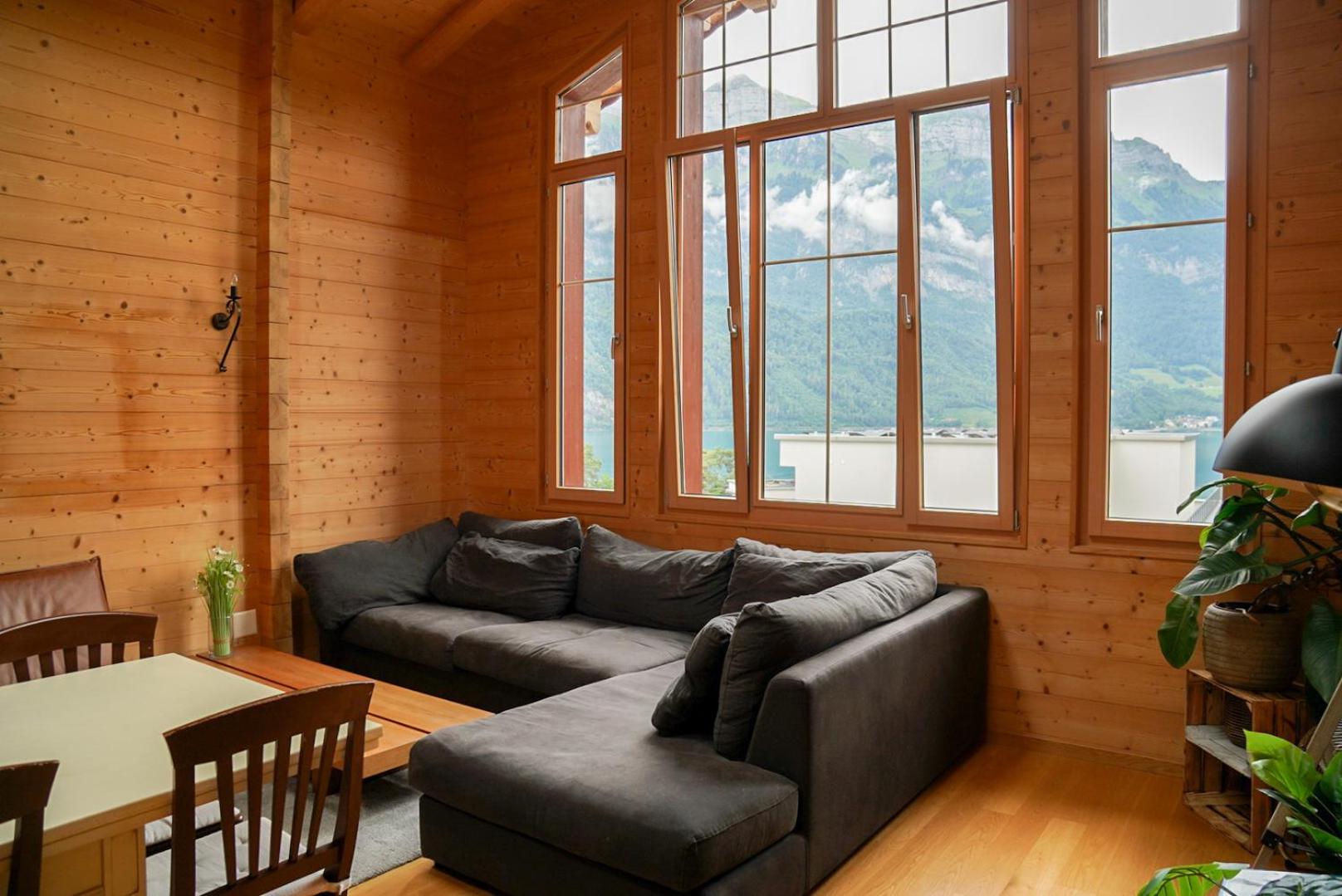Doodle's Amazing Chalet -Walensee - Flumserberg - Churfirsten - Heidiland - Pool - Sauna