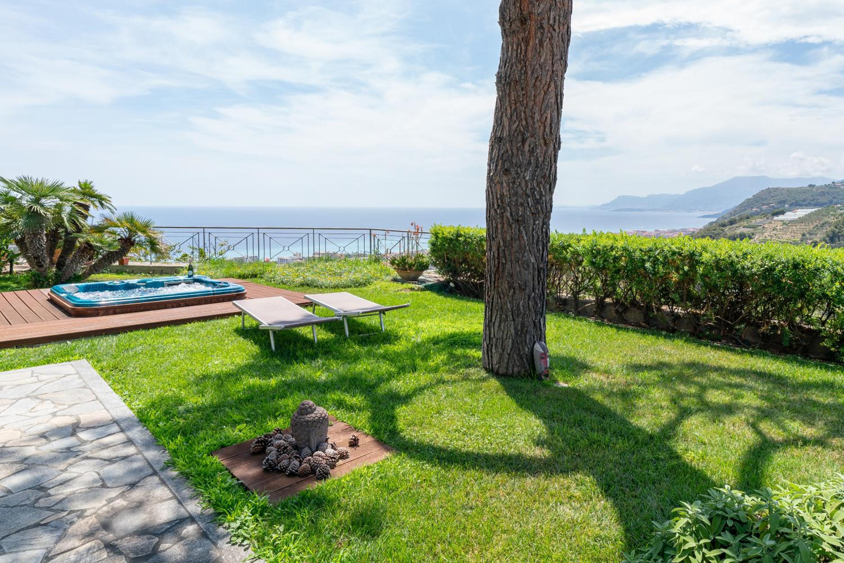 Villa with Sea View Jacuzzi view 5