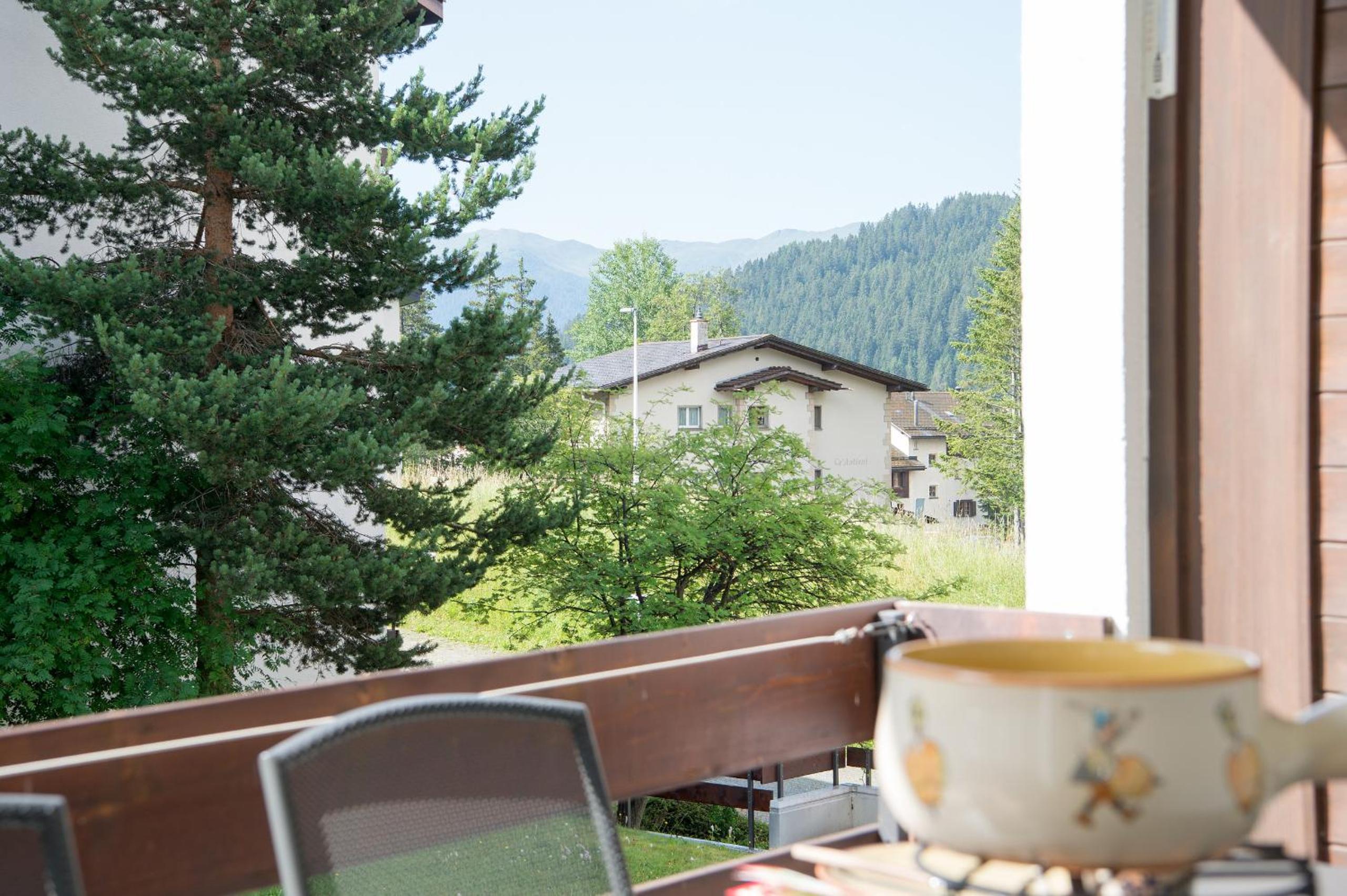 Central flat for 6 persons Pianura Crapera Lenzerheide