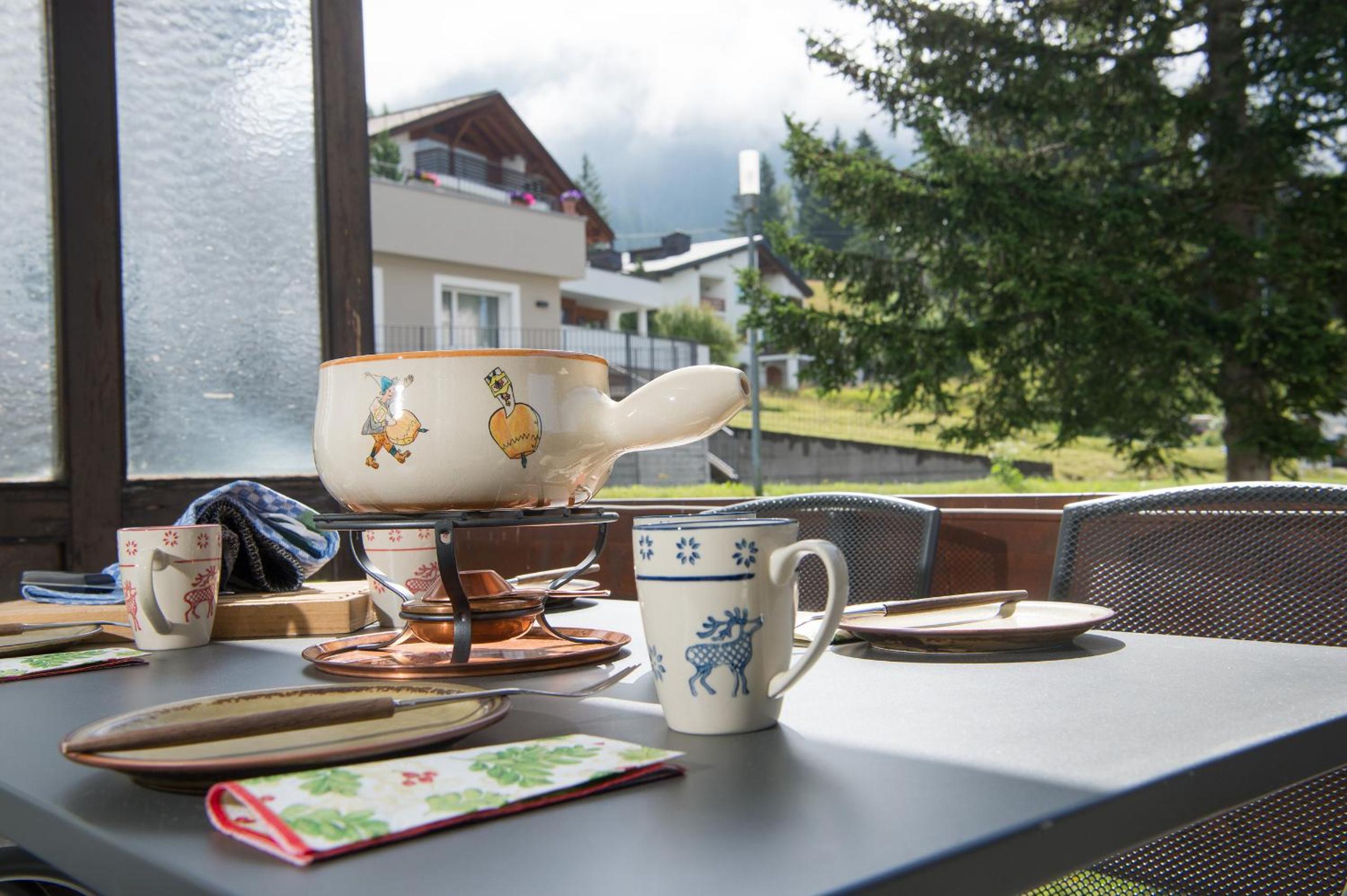 Central flat for 6 persons Pianura Crapera Lenzerheide