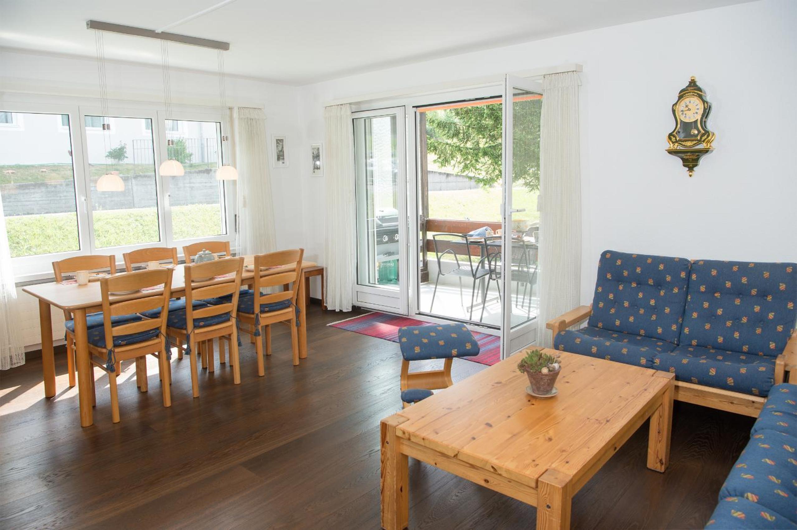 Central flat for 6 persons Pianura Crapera Lenzerheide