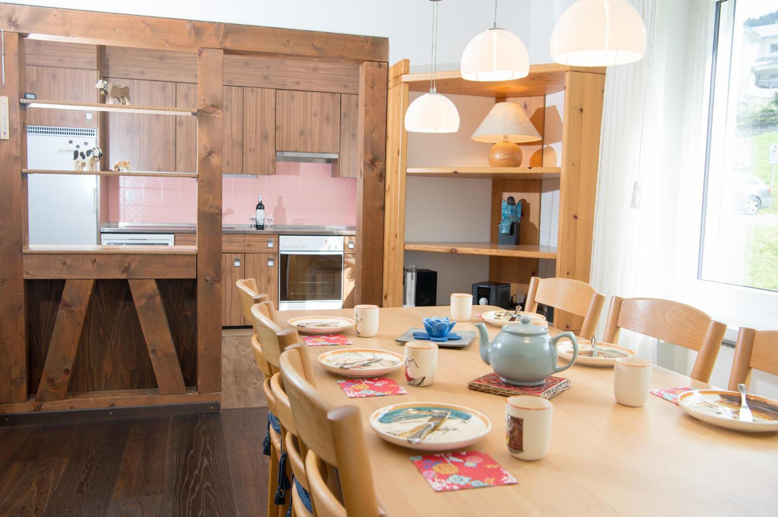 Central flat for 6 persons Pianura Crapera Lenzerheide